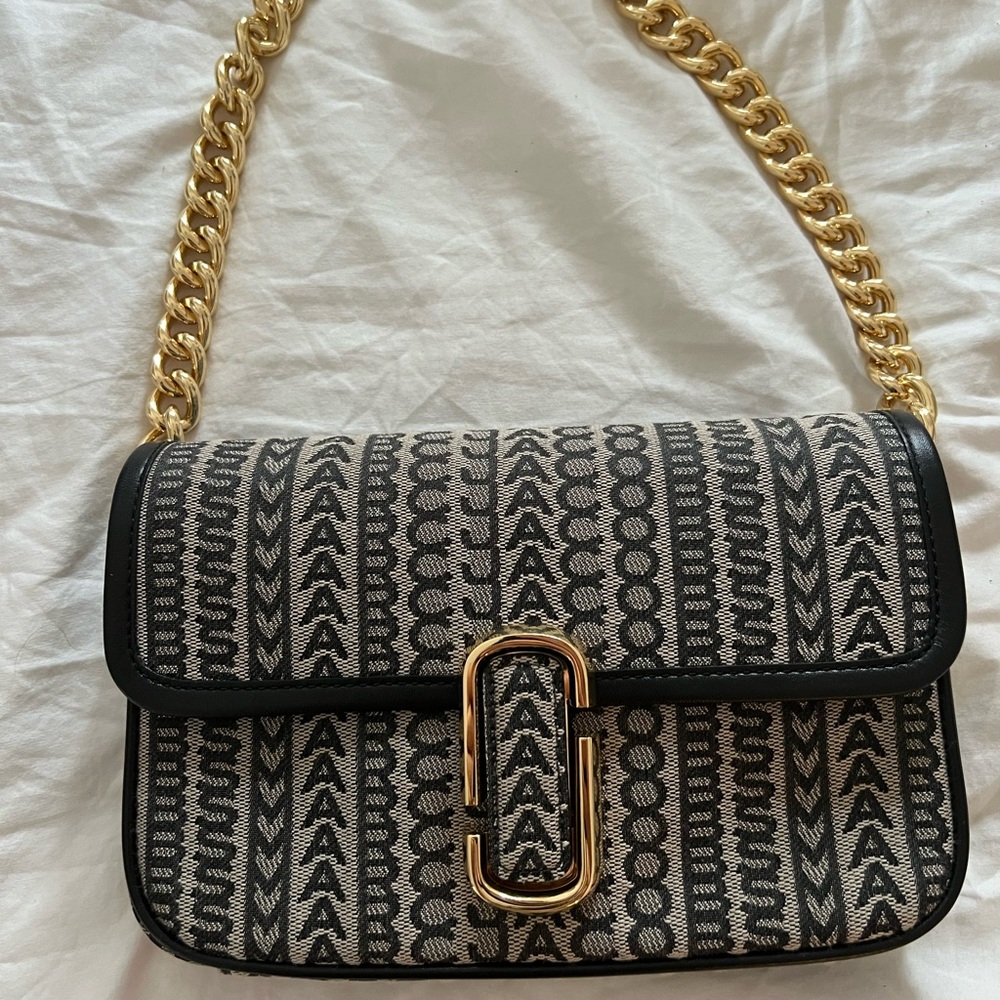 MARC JACOBS Monogram J Marc Shoulder Bag. BRAND NEW
